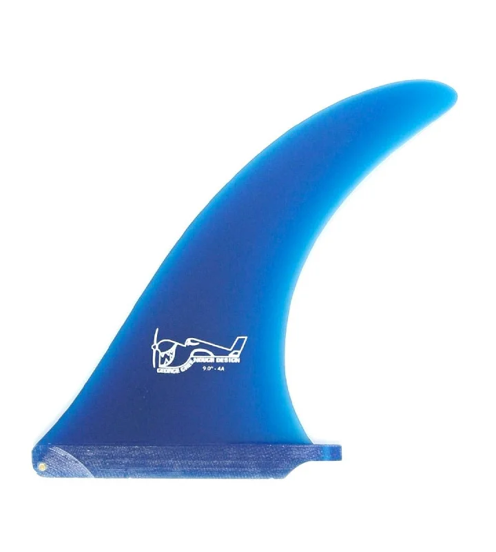 surfboard fins with different materials for performance-Greenough 4A Blue 10.5