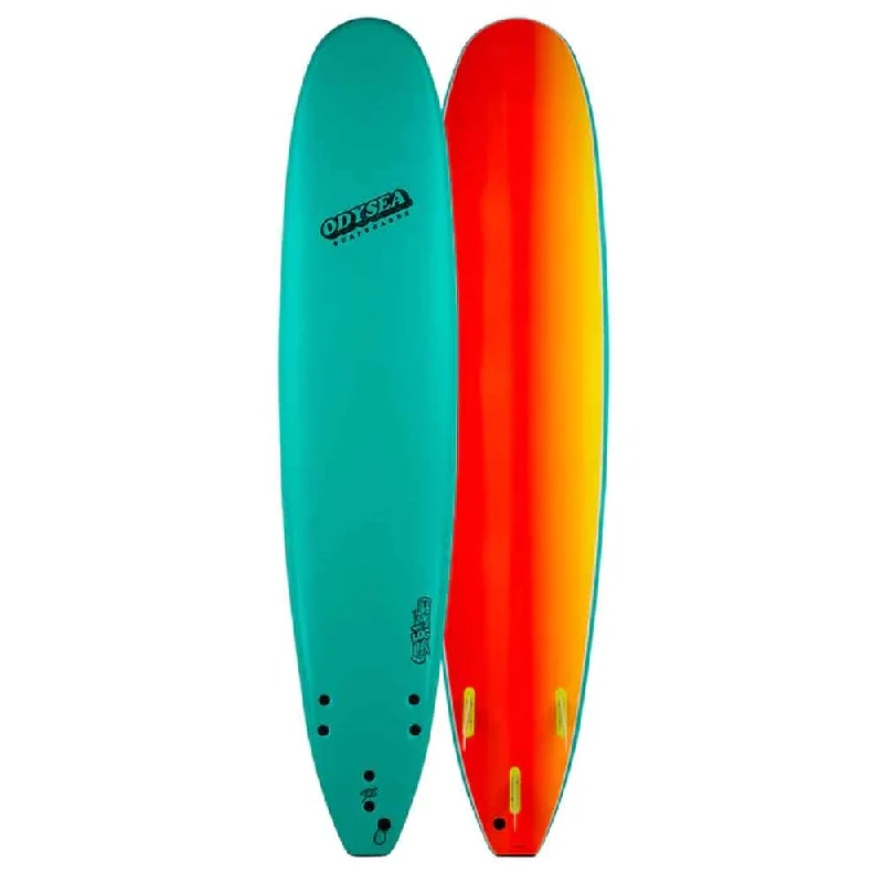 longboard surfboards with clean lines for better glide-Catch Surf Odysea Log 9'0 Surfboard - Emerald Green