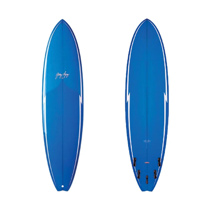 surf clothing with a sporty fit-7’0” Gerry Lopez - Little Darlin - Trueride Poly (Polyester) - Dark blue - FCSll (5 fin)