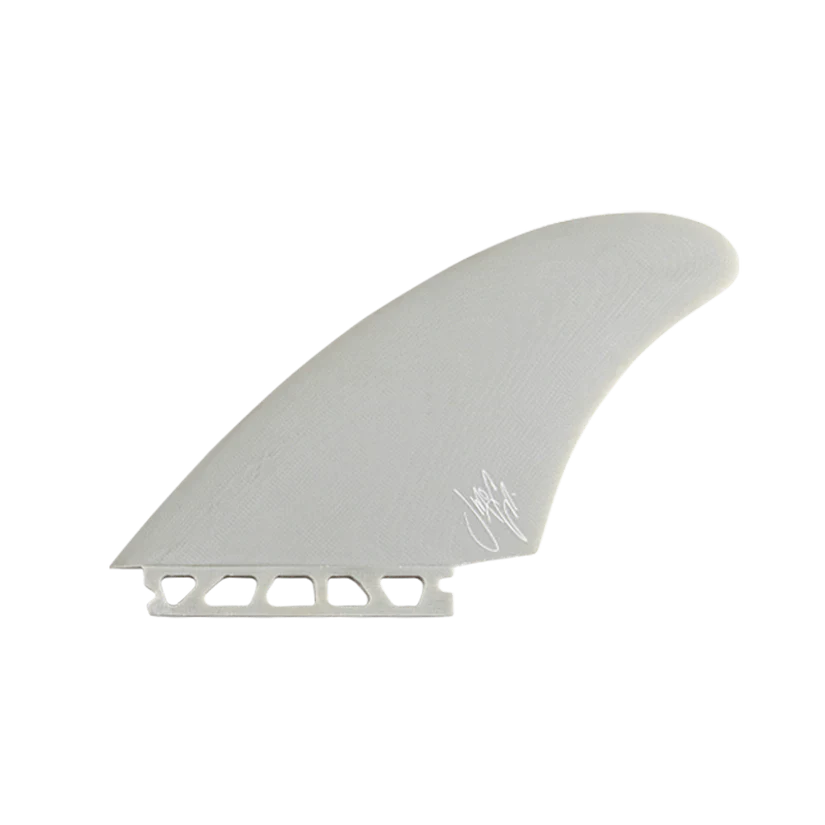 surfboard fins for greater control-Captain Fin Co. Jeff McCallum Keel Off White Single Tab