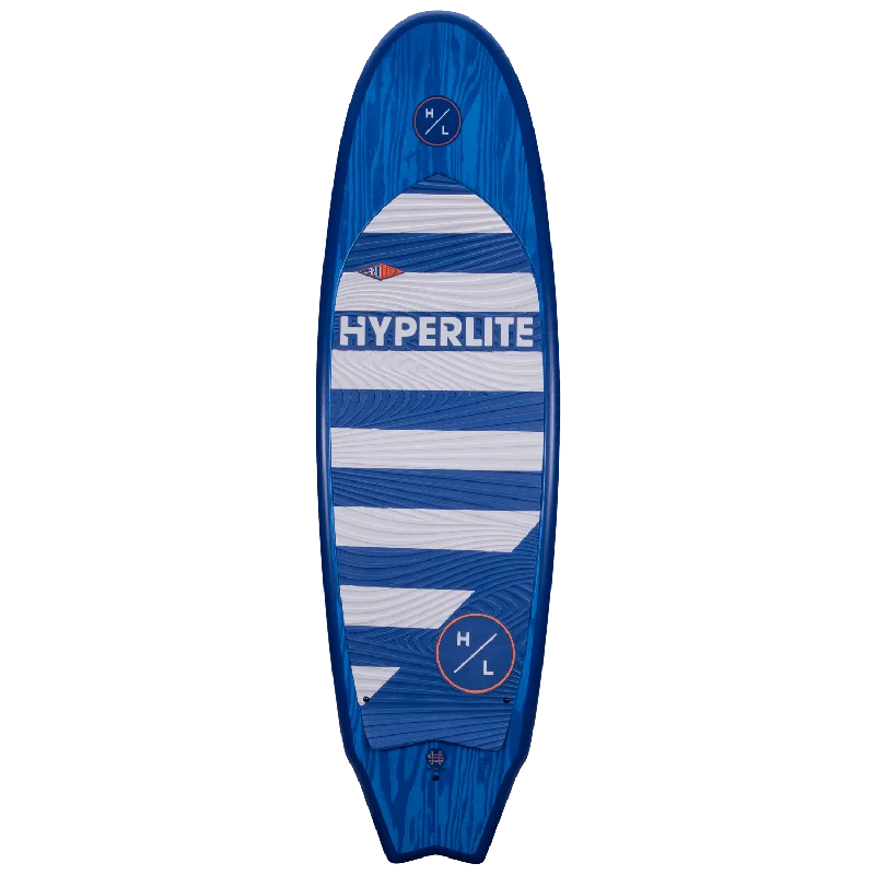 surfboard tail pads for enhanced traction-Hyperlite Landlock Wakesurf Board 2024