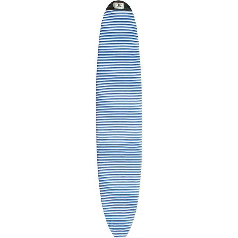 longboard surfboards for ultimate maneuverability-O&E Ocean & Earth Sup Stretch Cover 9'0" Blue Stripes