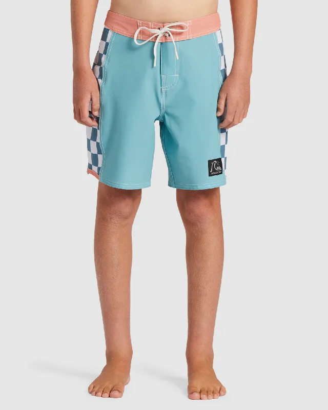 surf clothing with breathable materials-Boys 8-16 Original Arch 15" Boardshorts