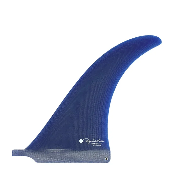 surfboard fins with improved maneuvering-Lovelace Thicklizzy 8 Blue