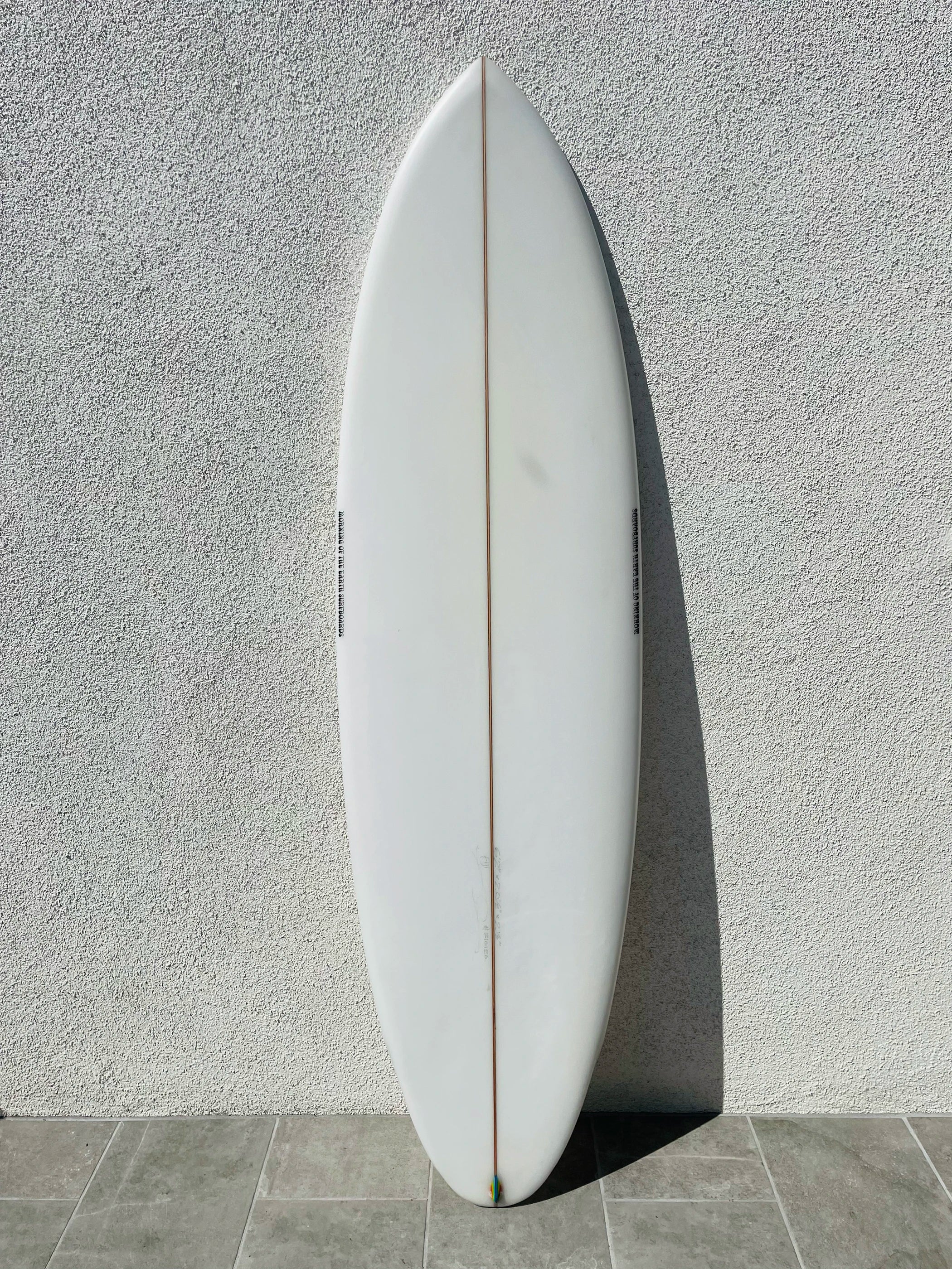 longboard surfboards for noserides-Morning Of The Earth | 6’2” FIJI Clear Surfboard (USED)