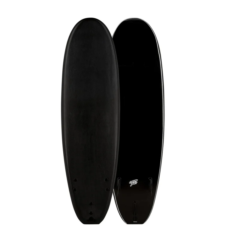 longboard surfboards with a combination of performance and style-Catch Surf - Blank Series 9" Log Surfboard Funboard - Black