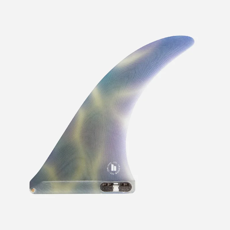 surfboard fins with adjustable setups-FCS II Kelia Moniz PG Longboard Fin - 9.75" - Ocean Glass