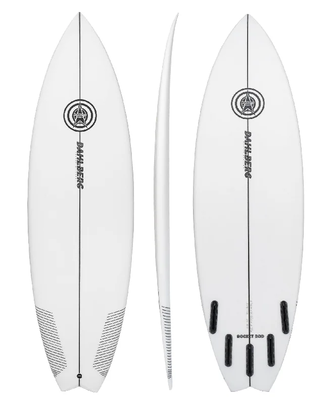 longboard surfboards with custom shapes for specific needs-DAHLBERG 'ROCKET ROD' EPS SHORTBOARD