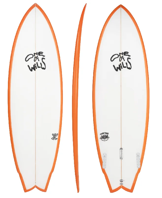 best longboard surfboards for beginners-WILL WEBBER "TWIN YONG" TWIN SURFBOARD