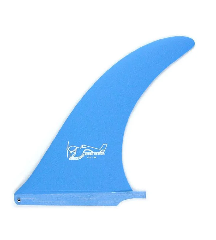 surfboard fins with responsive flex-Greenough 4A Powder Blue 10