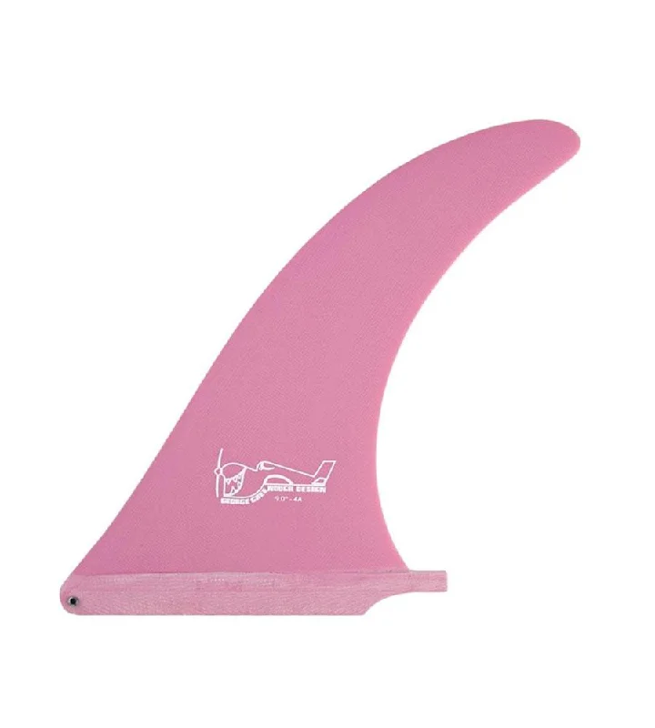 surfboard fins with improved maneuvering-Greenough 4A Pink 9