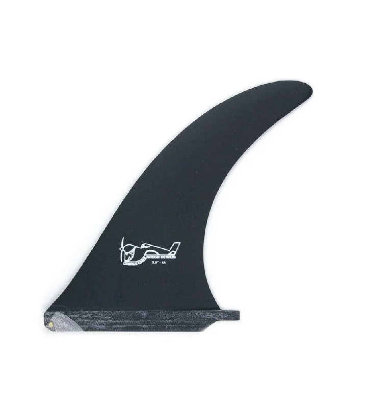 surfboard fins with unique shapes for customized rides-Greenough 4A Black 6.5