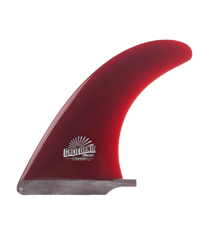 surfboard fins with a wide base for more drive-California Classic Red 8.5