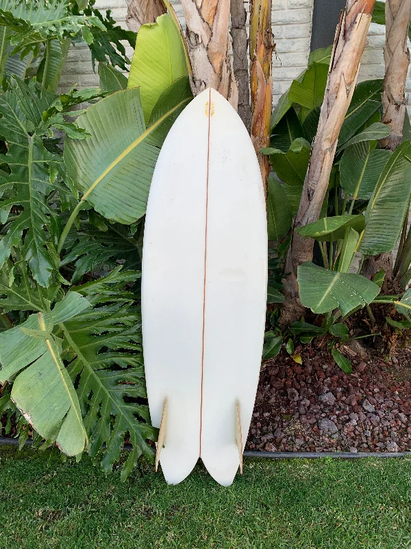 longboard surfboards with wide noses for better paddling-5'7" Tyler Warren Dream Fish (Used)