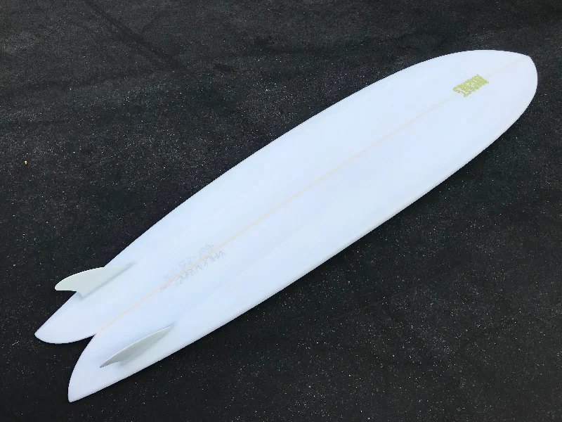 longboard surfboards with classic nose shapes-8'6" Deepest Reaches Mega Fish