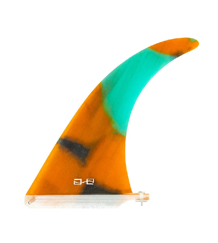 surfboard fins for high-performance surfing-T-Fin Concrete Rust 9.75