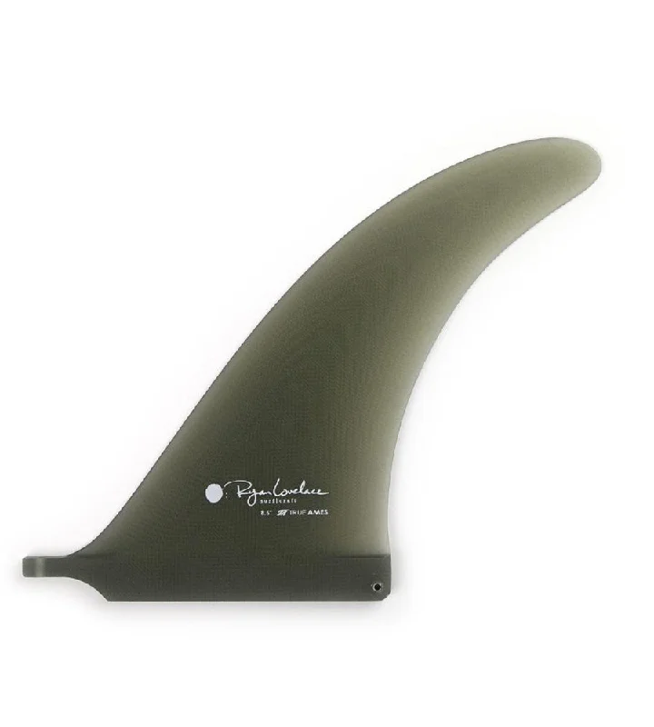 best surfboard fins for flat-water surfing-Lovelace V Bowls Smoke 7.75