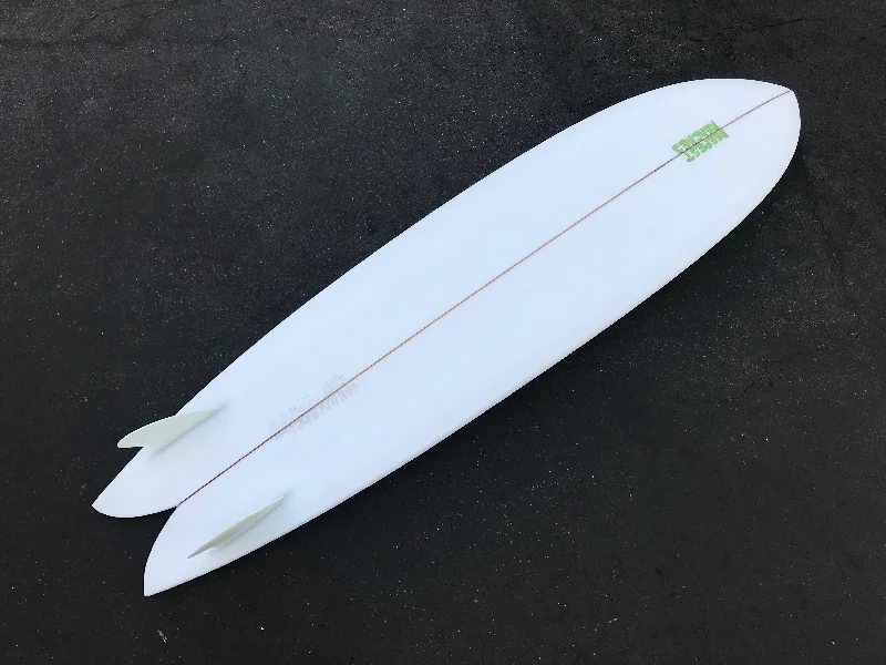 longboard surfboards with an old-school aesthetic-8'0" Deepest Reaches Mega Fish