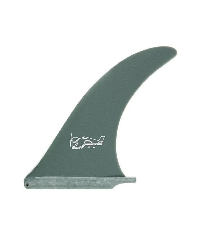 surfboard fins for improved drive-Greenough 4A Grey 6.5