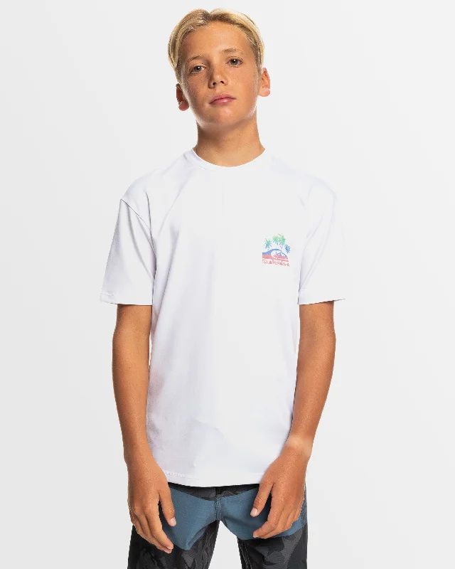 surf clothing for hot weather-Boys 8-16 Mix Session Short Sleeve Surf T-Shirt