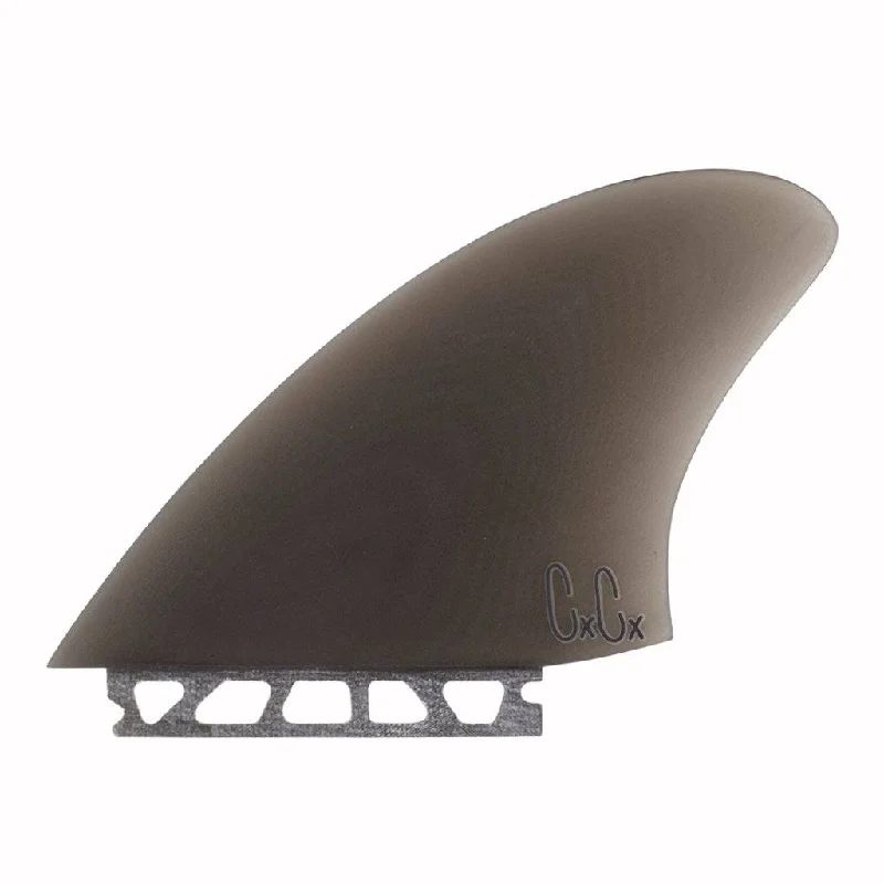 surfboard fins for maximum paddle speed-Captain Fin Co. Christenson Keel Single Tab Smoke