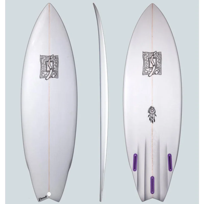 longboard surfboards for stable and smooth rides-Semente Vintage Shortboard (Custom Order)