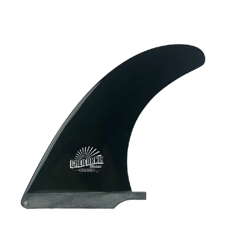 surfboard fins with a minimalist design-California Classic Black 8