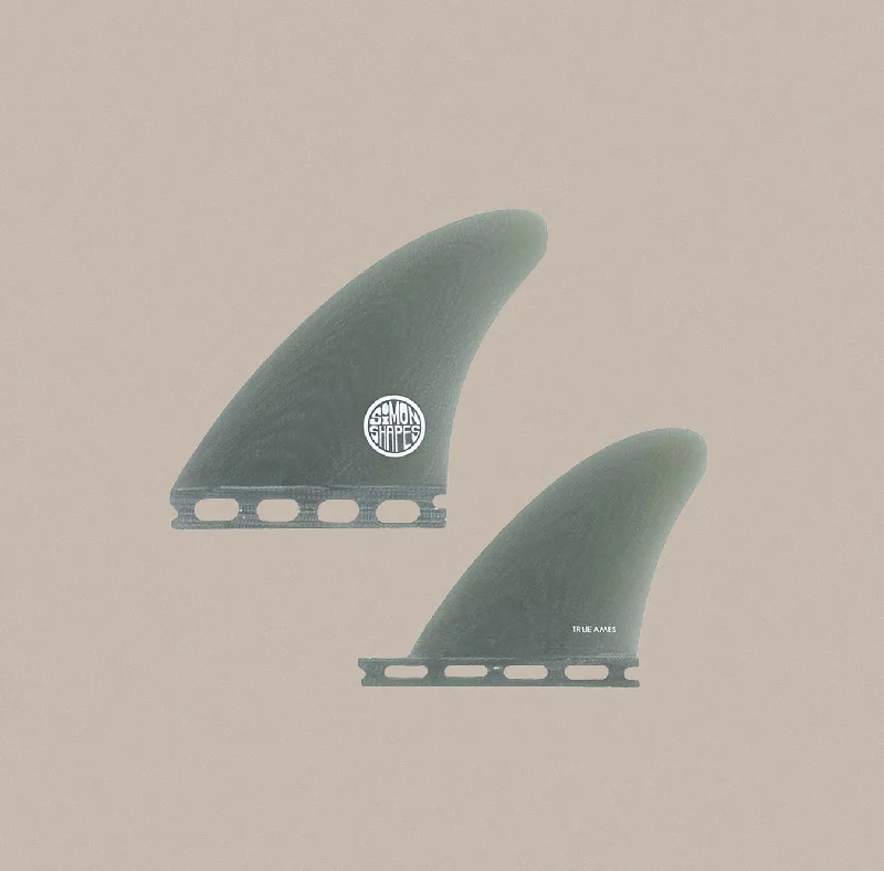 surfboard fins for higher level of precision-True Ames x Simon Shapes Quad - Type I