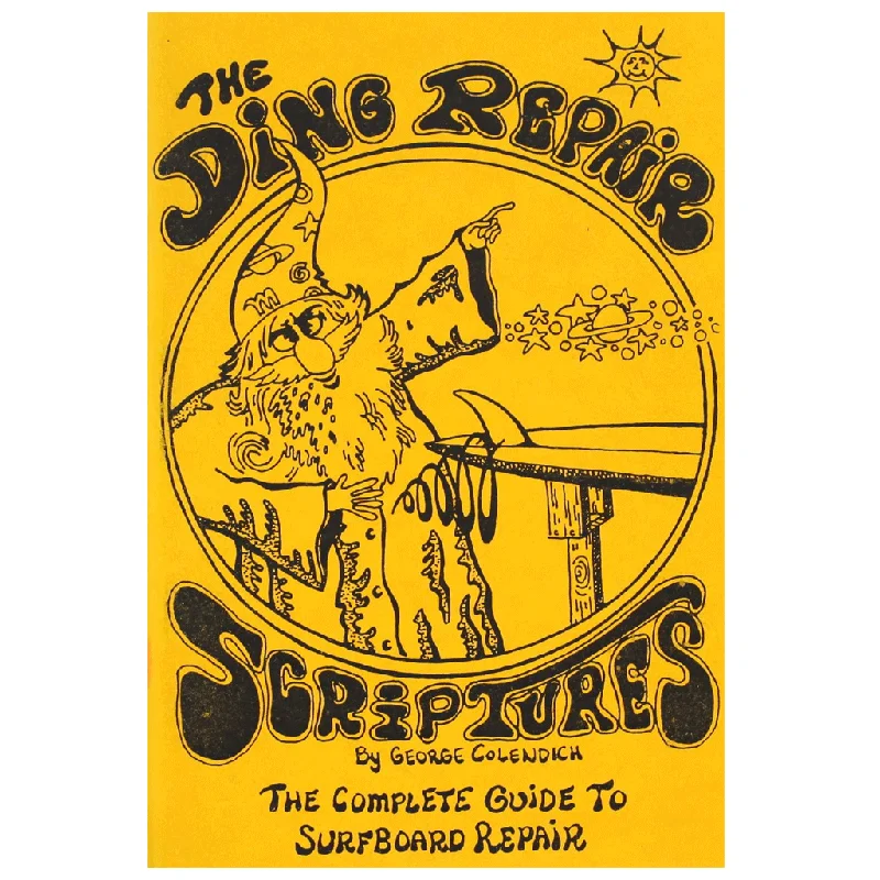 surfboard fin sets for optimized performance-The Ding Repair Scriptures Book - Comprehensive DYI Surfboard Repair