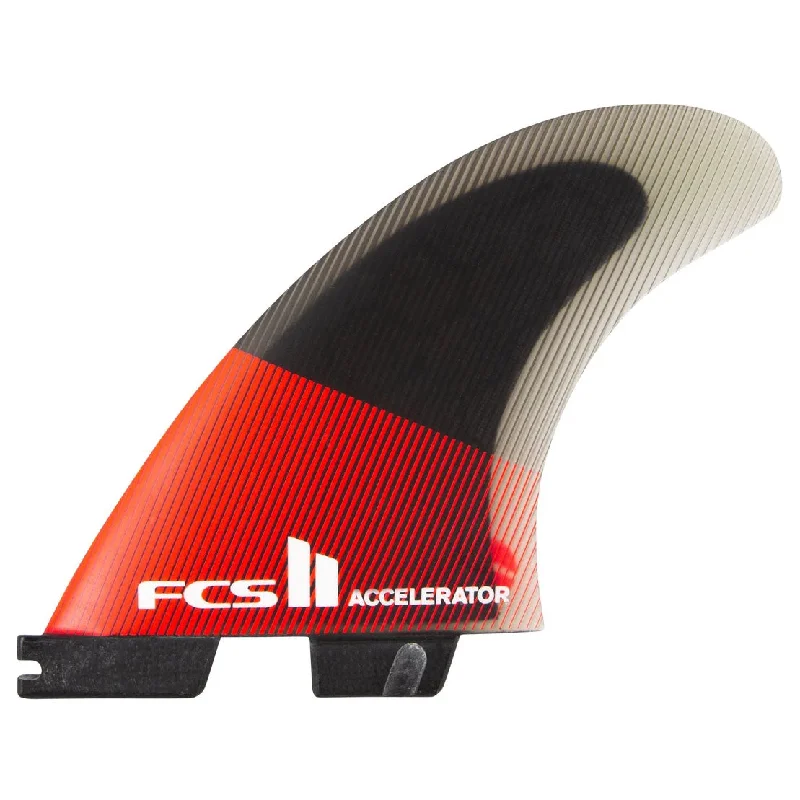 surfboard fins for speed and control-FCS II Accelerator PC Tri Fin Set - Large