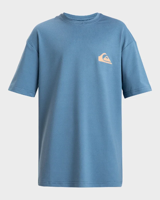 surf clothing with built-in support-Boys 8-16 Everyday Surf  Short Sleeve UPF 50 Surf T-Shirt